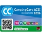 Preview: ACSI CampingCard 2026 - Englische Version