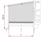 Preview: Seitenwand Sun View Side, F80 L