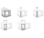 Preview: Privacy Room Frontwanderweiterung Light 130