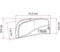 Preview: Fiamma Markise F40van, 210 cm