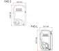 Preview: Fiammastore F45 S 450, Polar White