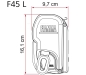 Preview: Fiammastore F45 S 400 Titanium, Royal Blue
