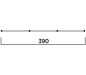 Preview: Windschutz HUK, 390 cm