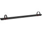 Preview: Fahrradschiene Rail Plus, 128 cm, schwarz