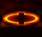 Preview: LED Markierungsleuchte oval, orange