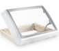 Preview: Glasrahmen GD ohne Anbauteile, weiss