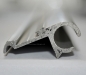 Preview: Vorzeltleiste aus Aluminium, silber eloxiert
