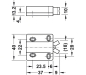 Preview: Federschnäpper mit Gegenstück