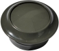Preview: PUSH-Lock Druckknopf mit Rosette, dunkelgrau