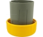 Preview: Schraubkappe gelb für Abwasser C2/3/4/C-200