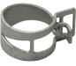 Preview: Federbandschelle vorgespannt, 16 mm