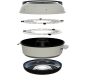 Preview: Mobiler Backofen mit Spezialglasdeckel, RoadBaker Model G