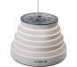 Preview: Zeltlampe Syrma LED, grau