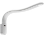 Preview: LED-Schwanenhalsleuchte Typ S, weiss