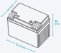 Preview: Lithium Batterie 4 Ah ECTIVE x Clesana LC4CS
