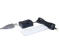 Preview: USB-Aufbausteckdose, 3000 mA Kunststoff