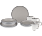 Preview: Geschirrset Lunchbox Iconic Compack, 16-teilig