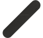 Preview: silwy Metall-Leiste, 25 cm