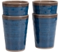 Preview: Trinkbecher Halo, 4-teilig, blau