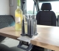 Preview: purvario CLIP CLAP Getränkehalter/Tischklemmhalter