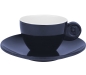 Preview: Espressoset Solid Line, blau