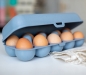 Preview: Eierbox EGGS TO GO, blau