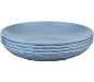 Preview: koziol Tiefe Teller CLUB PLATE 220, blau