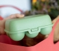 Preview: Eierbox mini EGGS TO GO, grün