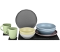 Preview: Geschirrset Dolomit magnetisch, gelb