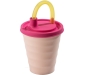 Preview: Trinkbecher mit Deckel, rosa