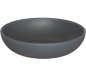 Preview: Schale 18 cm, dunkelgrau