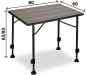 Preview: Campingtisch Linear, 80 x 60 cm