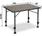 Preview: Campingtisch Linear, 100 x 68 cm