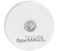 Preview: Magnet rund flexiMAGS, weiss, ø 31 mm