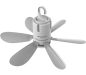 Preview: Deckenventilator mit Lampe