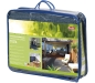 Preview: Zeltteppich Costa blau, 5 x 3 m