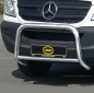 Preview: Frontbügel Edelstahl chrom Ø 60 mm für VW Crafter, Mercedes Sprinter, ab 2011