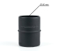 Preview: Warmluft Rohr Verbinder Ø60mm
