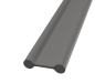 Preview: Doppelkeder PVC silber, ø 7 mm / ø 7 mm