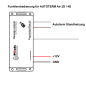 Preview: Fernbedienung für Autoterm Air / Planar Heizungen