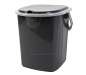 Preview: Mobile Eimertoilette mit abnehmbarem Deckel