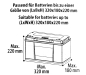 Preview: Energy-Station mit Aussenklemmen, Carbest Batteriebox