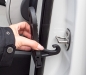 Preview: Autotür-Trittstufe mit Klapphaken