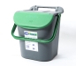 Preview: Stapelbarer Mülleimer, 30 Liter, schwarz/grün
