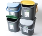 Preview: Stapelbarer Mülleimer, 30 Liter, schwarz/grün