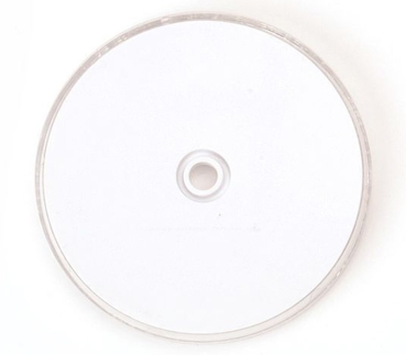 Preview: Rückstrahler Ø 60 mm, weiss, mit Befestigungsloch 5.2 mm