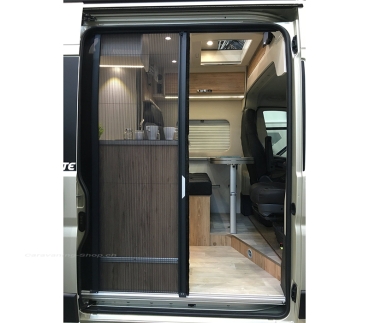 Preview: Plissee Fliegenschutztür für  VW Crafter Generation 2 ab 11/2016, H1