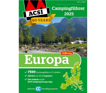 ACSI Campingführer Europa 2025