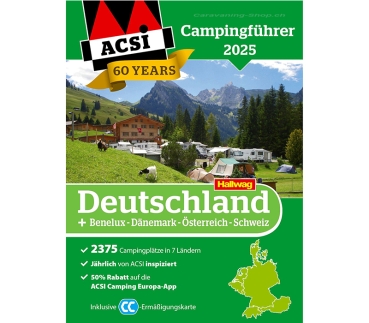 ACSI Campingführer Deutschland 2025