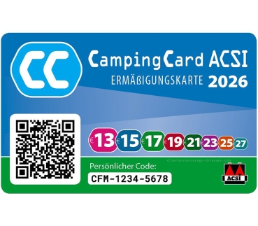 ACSI CampingCard 2026